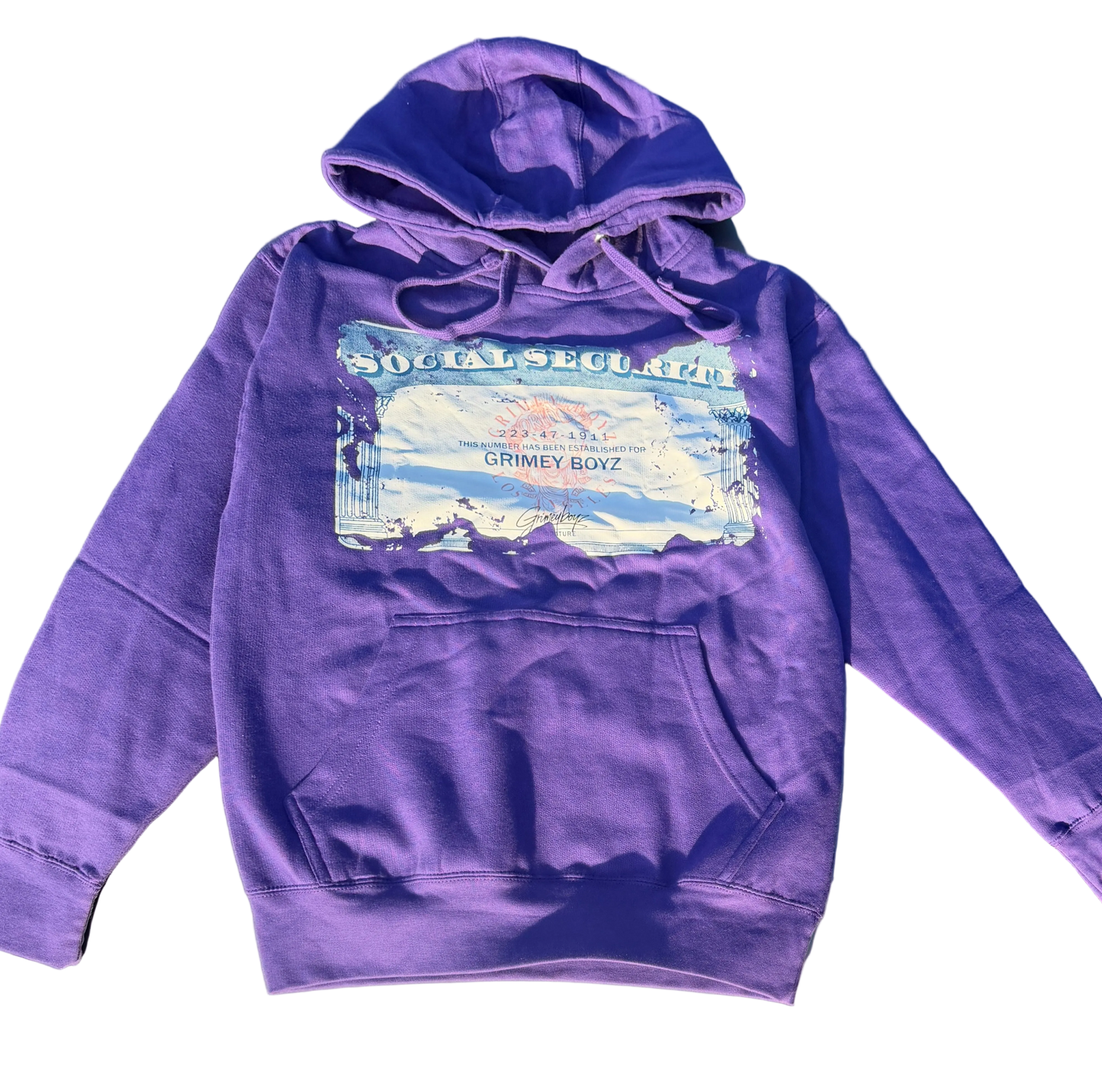 PURPLE GRIMEY BOYZ SSN HOODIE